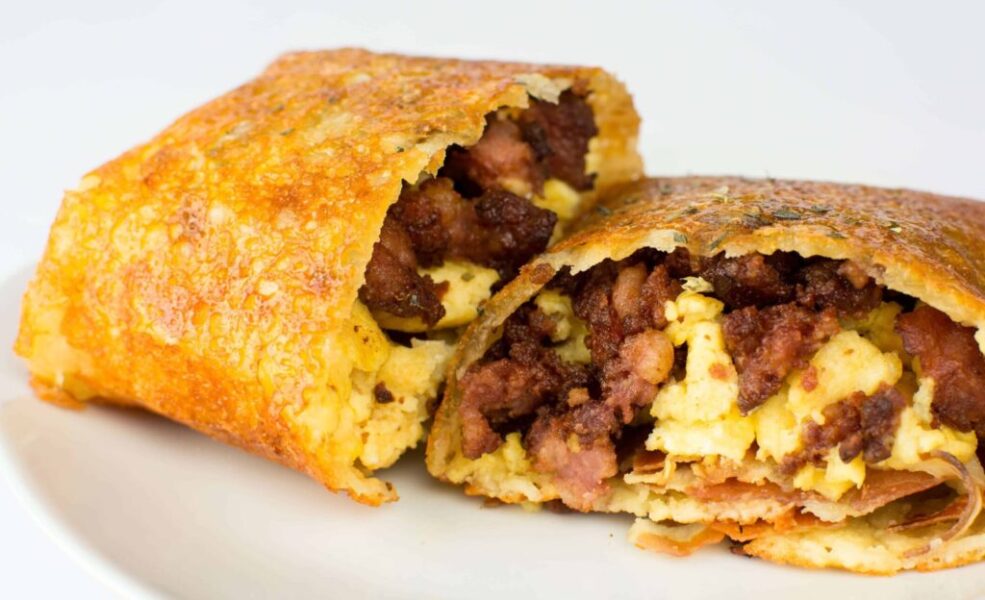 Keto Cheese Tortilla Beef Burritos Recipe Food Sec