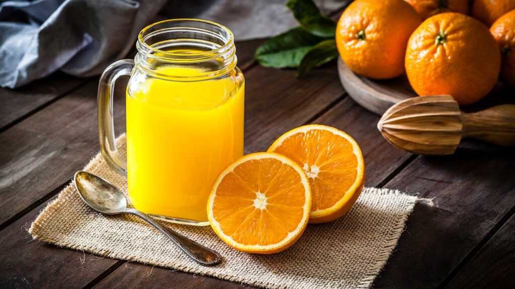 orange juice for brunch